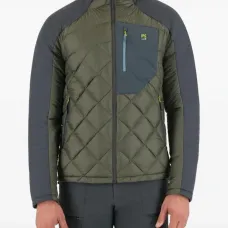 Стеганая куртка с капюшоном