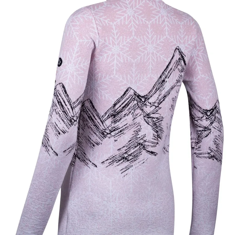 Свитер на молнии с принтом