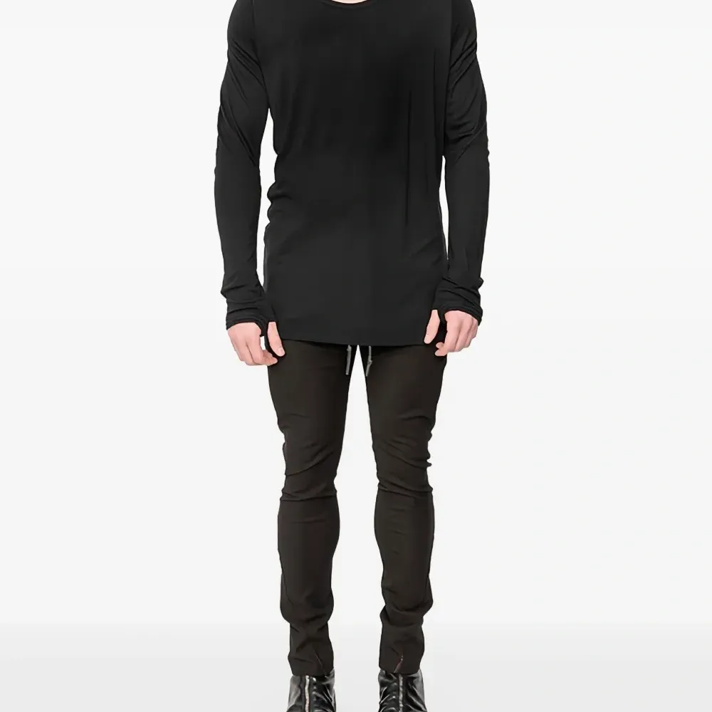 Топ с длинными рукавами