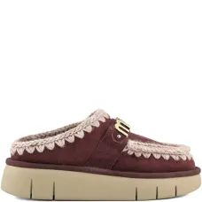 Мюли Bounce в технике кроше с логотипом