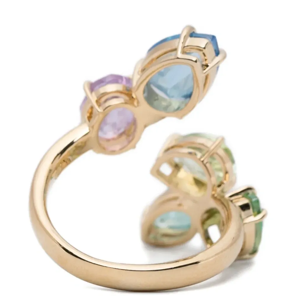 Кольцо с камнями