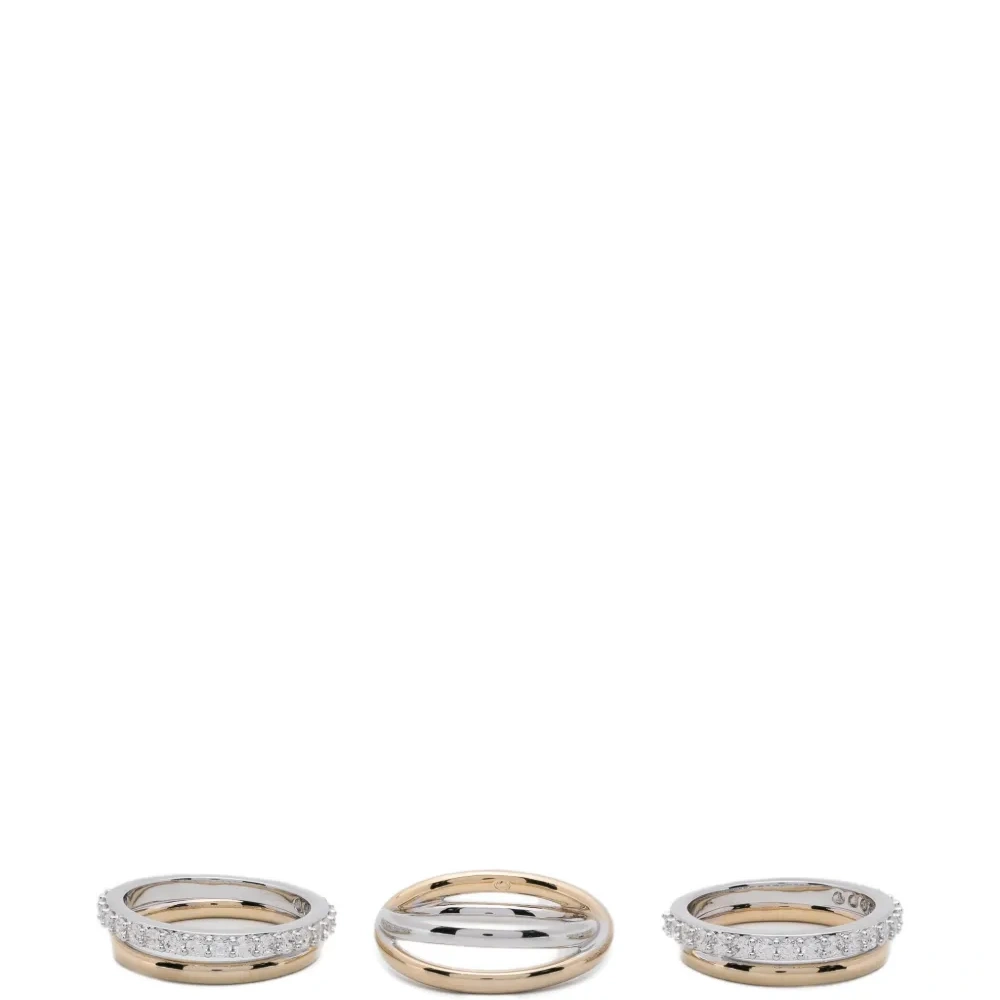 Набор из трех коктейльных колец