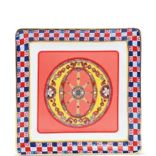 Поднос с цветочным узором (15 x 15 см) Поднос с цветочным узором (15 x 15 см)