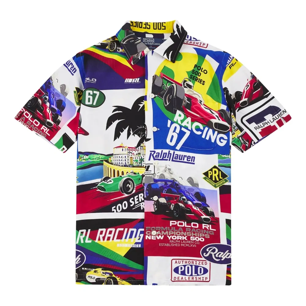 Рубашка с принтом