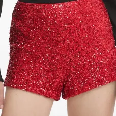 Шорты с пайетками Шорты с пайетками