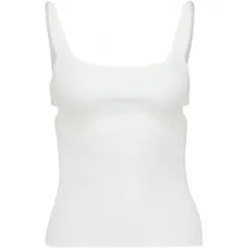 Майка-белье из ребристого хлопка в стиле 90-х