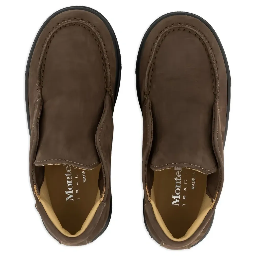 Кожаные ботинки