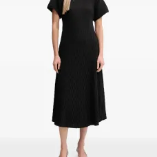 Плиссированное миди-платье Bacillo