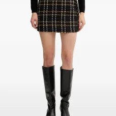 Мини юбка в клетку