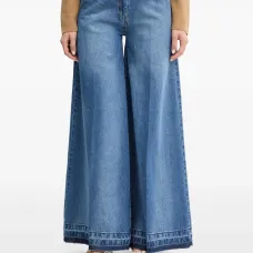 Джинсы с бахромой Джинсы с бахромой