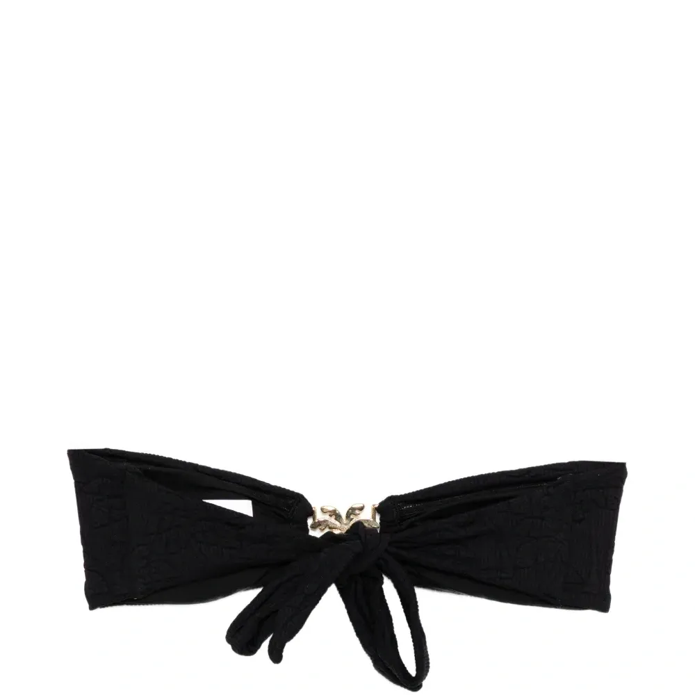 Бикини-топ с графической вышивкой