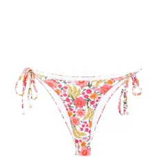 Низ бикини с принтом банановых цветов
