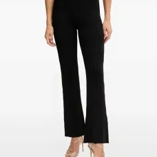 Брюки Janet в рубчик с логотипом