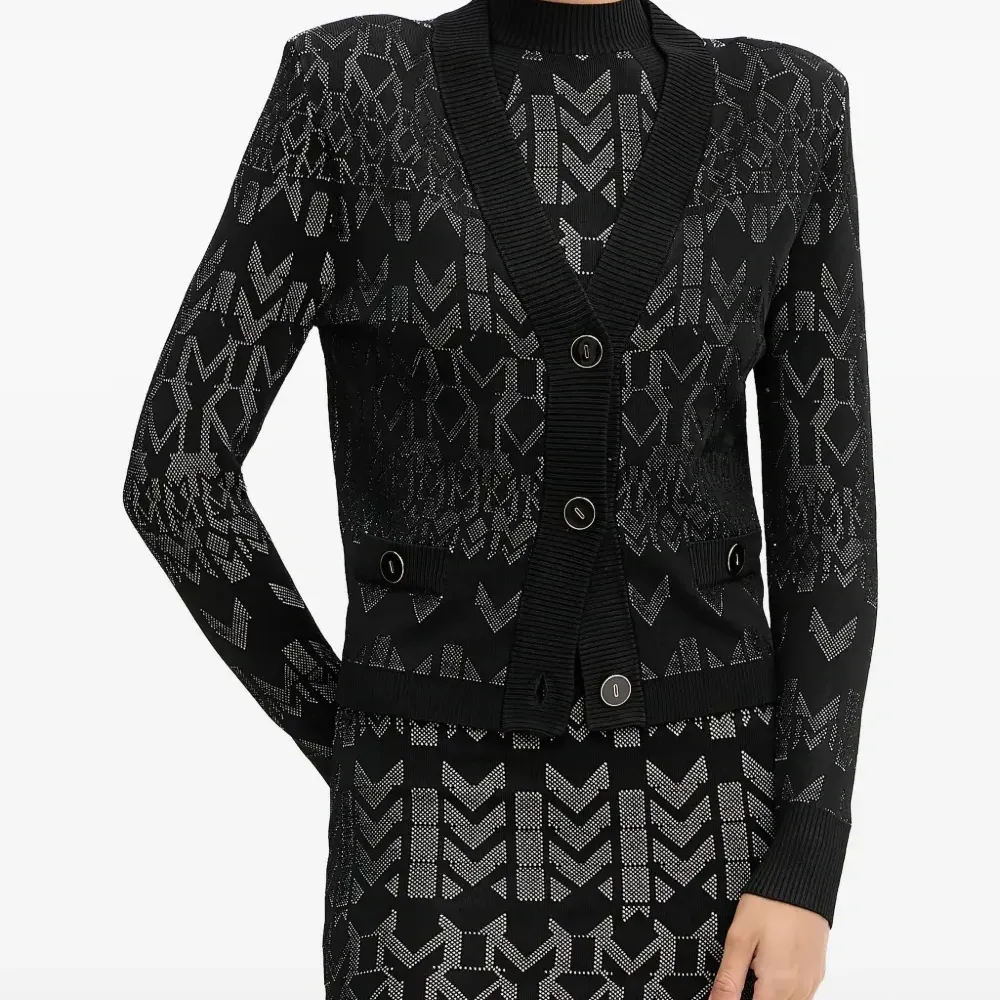 Кардиган с узором