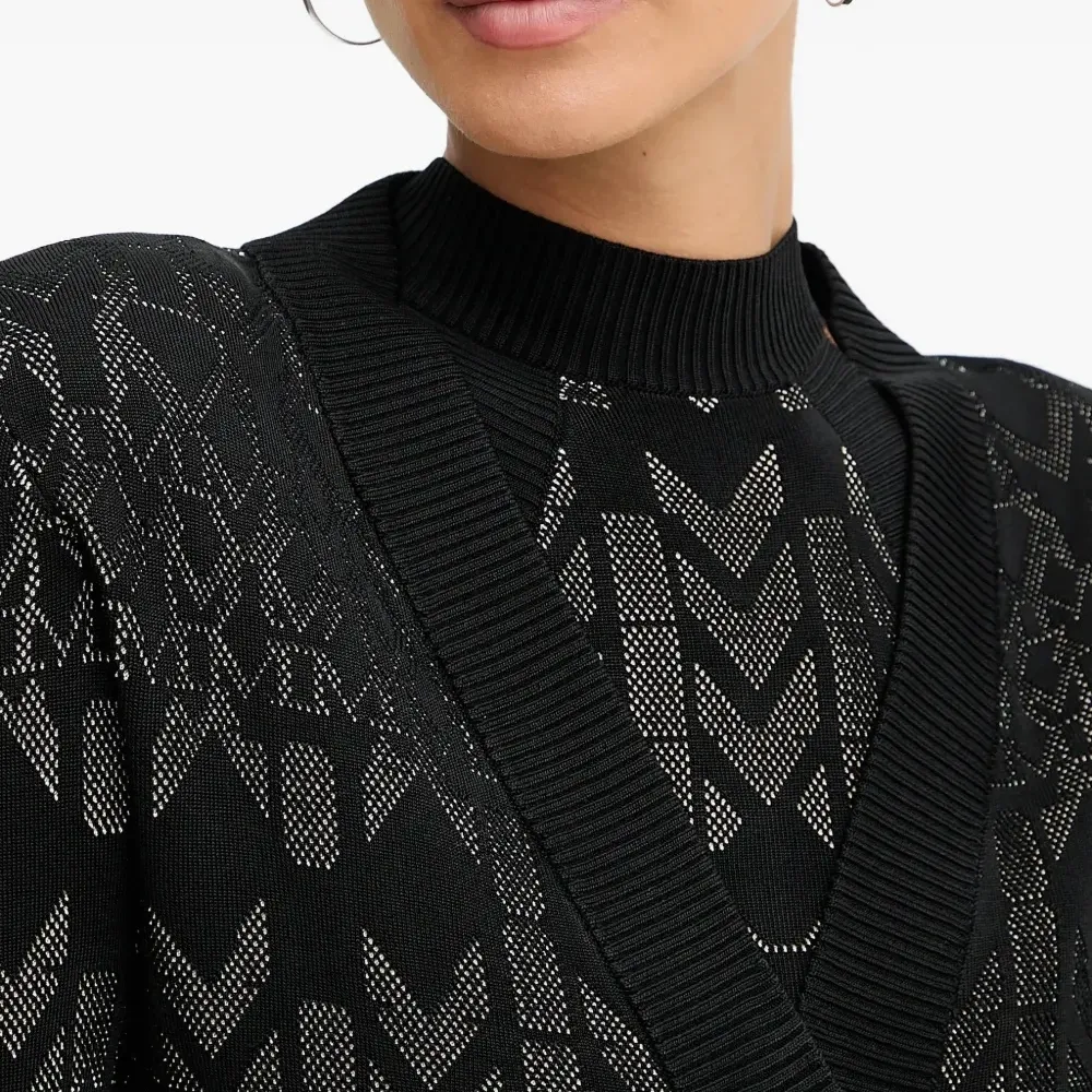 Кардиган с узором