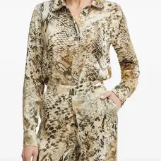 Рубашка Melissa с анималистичным принтом Рубашка Melissa с анималистичным принтом