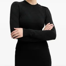 Свитер с узором в ромб Свитер с узором в ромб