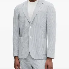 Пиджак в полоску