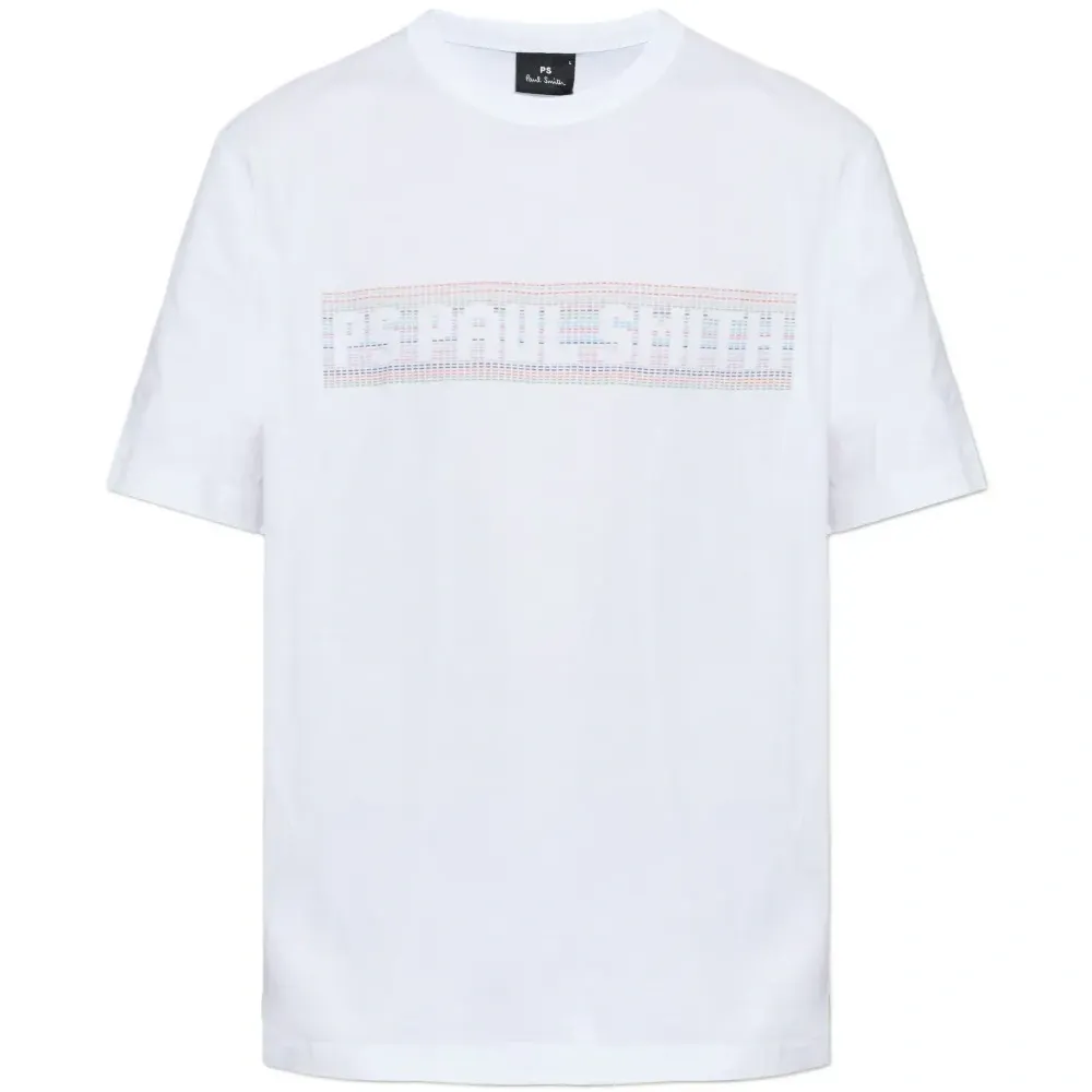 Футболка с принтом логотипа