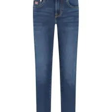 Джинсы с нашивкой-логотипом Джинсы с нашивкой-логотипом