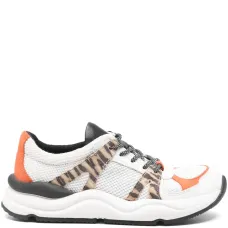 Кроссовки с анималистичным принтом