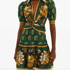 Мини-платье Ayla с цветочным принтом