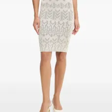 Мини-юбка с узором