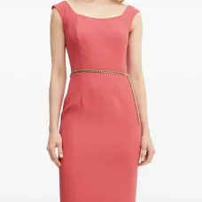 Платье мини Vittoria с квадратным вырезом