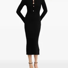 Платье миди на пуговицах Платье миди на пуговицах