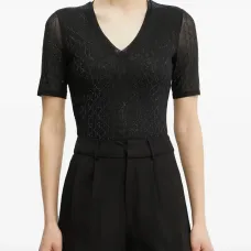 Футболка Aria с V-образным вырезом