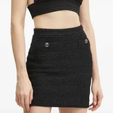 Мини-юбка с пуговицами