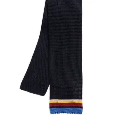 Шелковый галстук в полоску