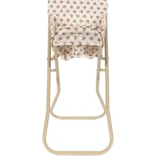 Стул для кукол с цветочным принтом