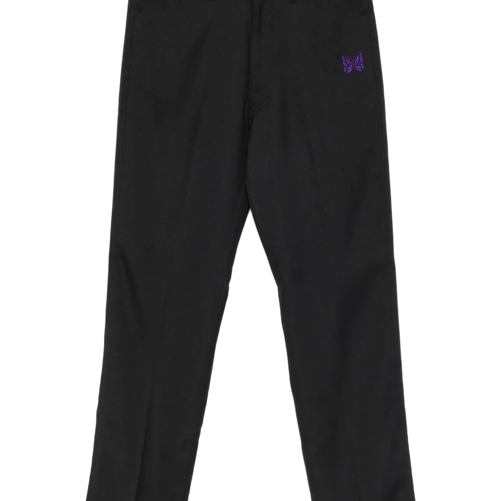 Брюки с вышивкой