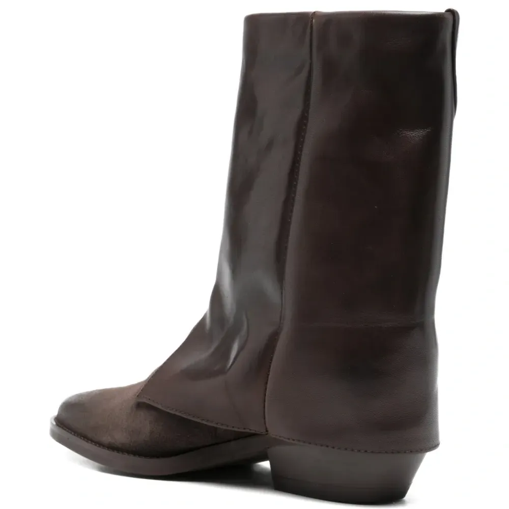 Ботильоны с заострённым мысом