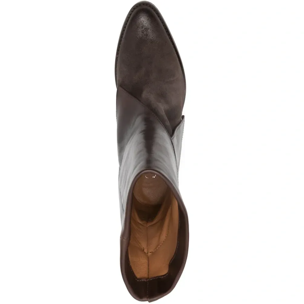 Ботильоны с заострённым мысом