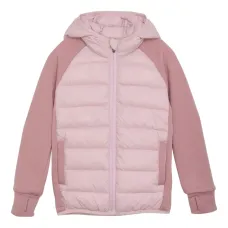 Стеганая куртка с капюшоном