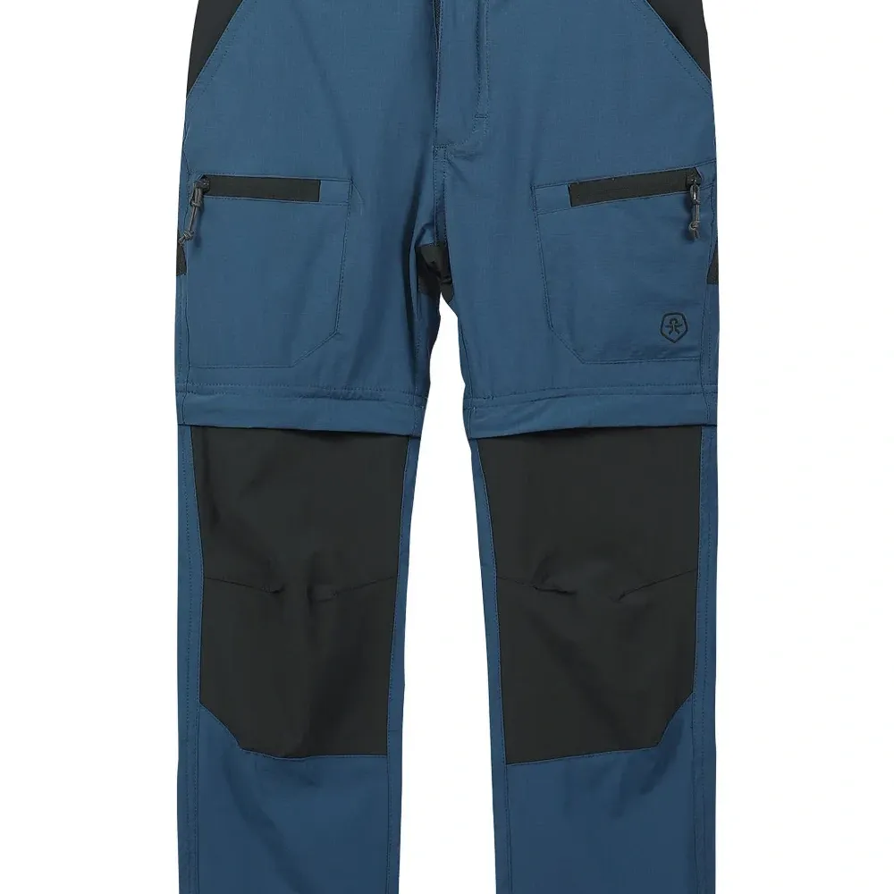 Брюки с карманами на молнии