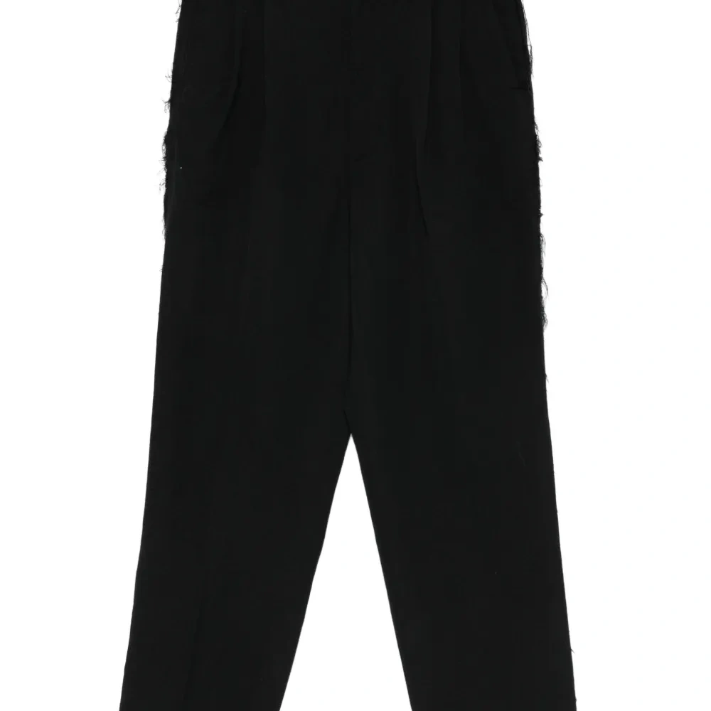 Брюки с бахромой