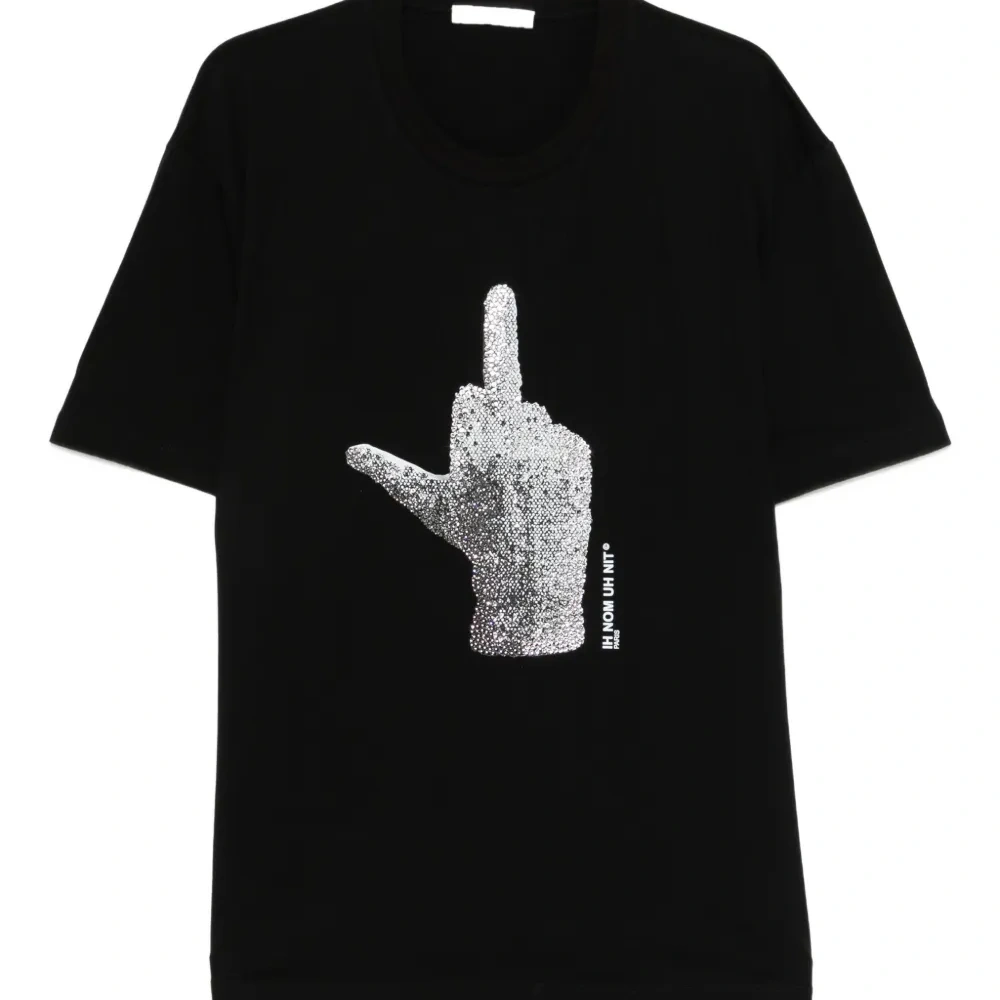 Футболка Diamond Glove с термостразами