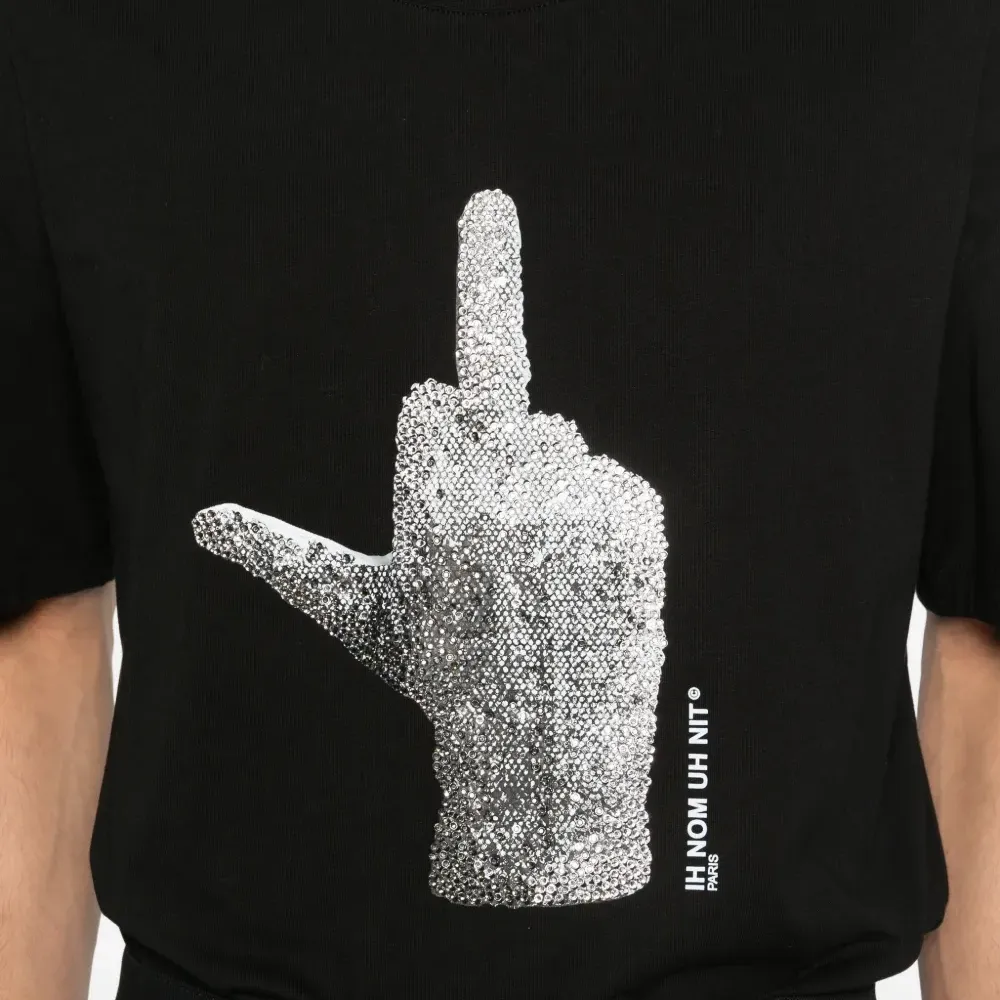 Футболка Diamond Glove с термостразами