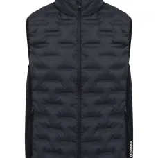 Жилет на молнии с геометрическим узором