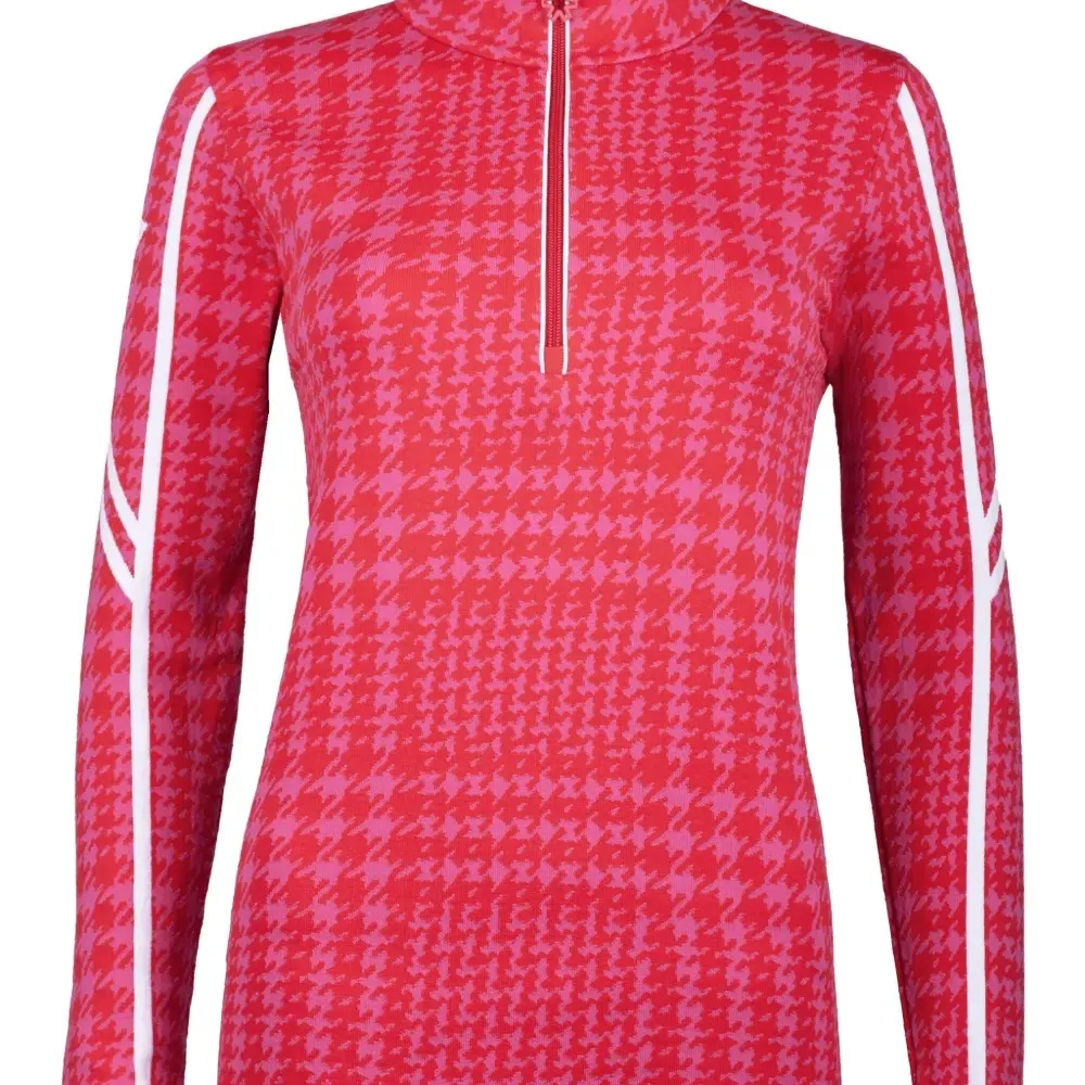 Джемпер в ломаную клетку