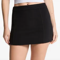 Шерстяная юбка мини