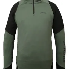 Топ с воротником на молнии