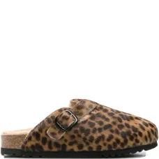 Мюли Fae с леопардовым принтом и пряжками