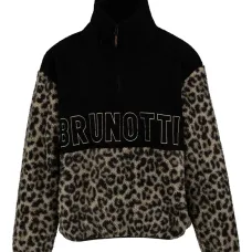 Толстовка Chondra с леопардовым принтом