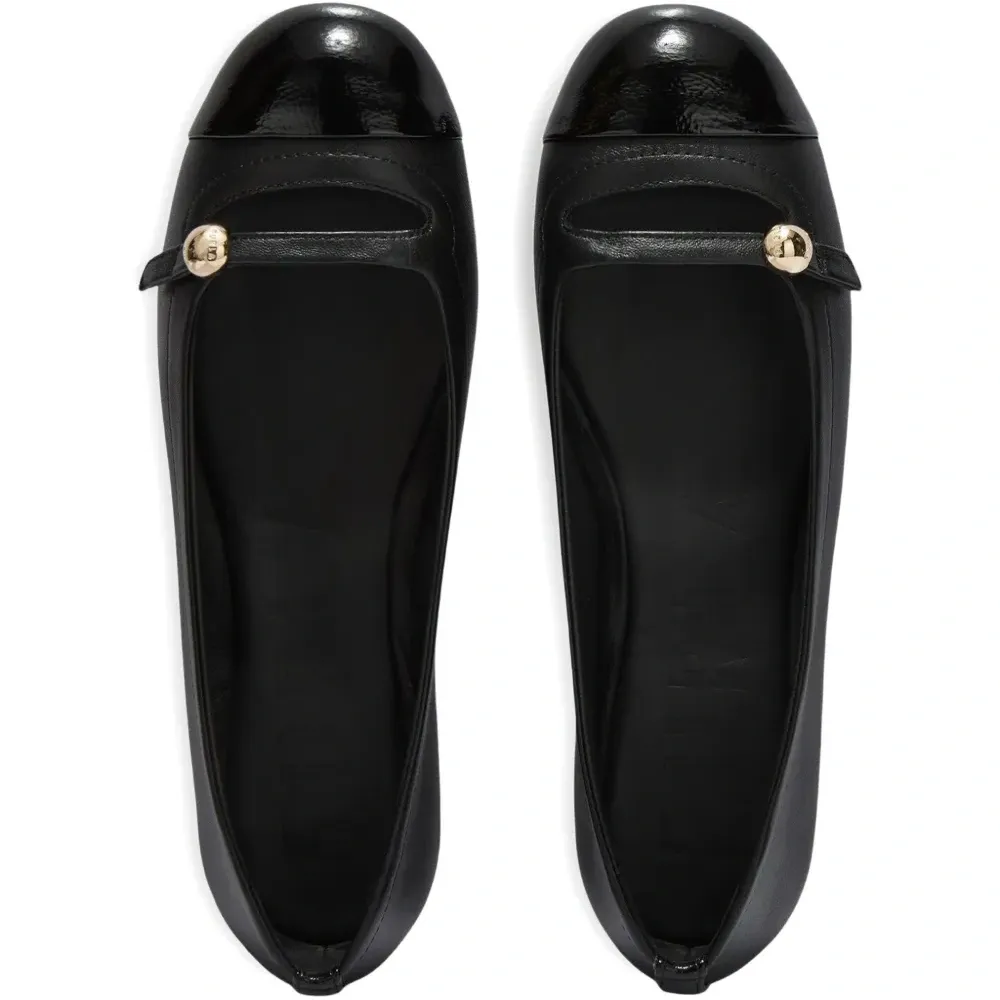 Балетки с украшениями