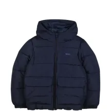 Утеплённая куртка с капюшоном