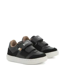 Кроссовки с логотипом и застежкой на липучке Кроссовки с логотипом и застежкой на липучке